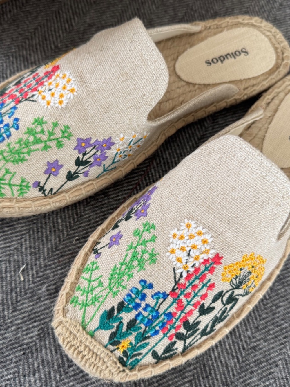 NWT SOLUDOS SMOKING MULE ESPADRILLES - Picture 10 of 11